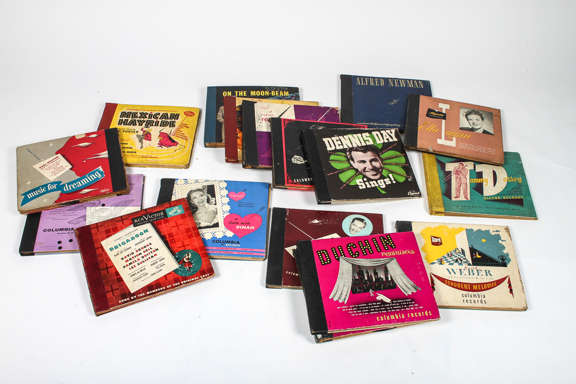 Collection of Vintage 78 LP Sets