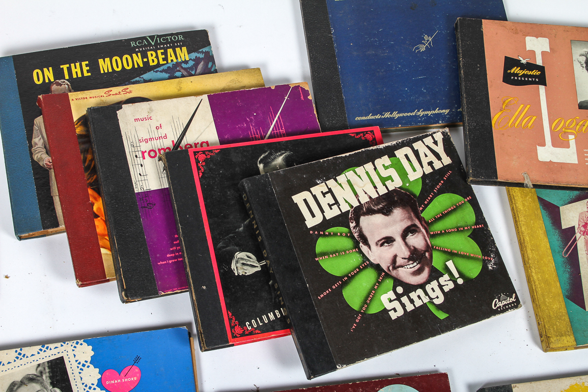 Collection of Vintage 78 LP Sets