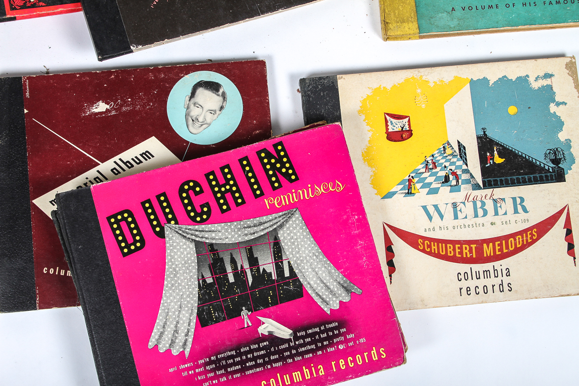 Collection of Vintage 78 LP Sets