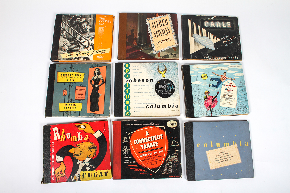 Collection of Vintage 78 LP Sets