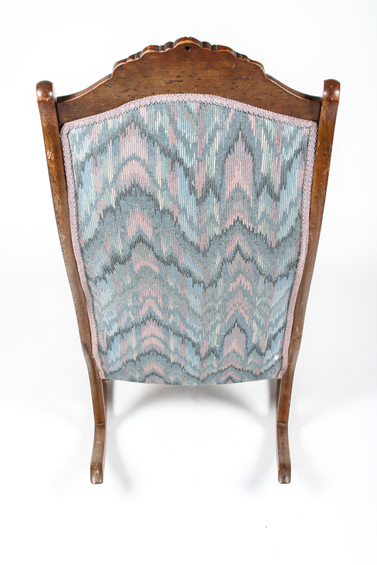 Early 20th Century Gooseneck Rocking Chair