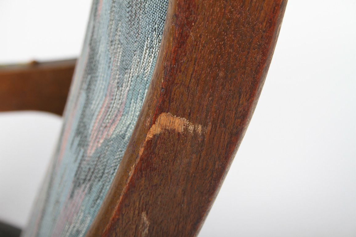 Early 20th Century Gooseneck Rocking Chair