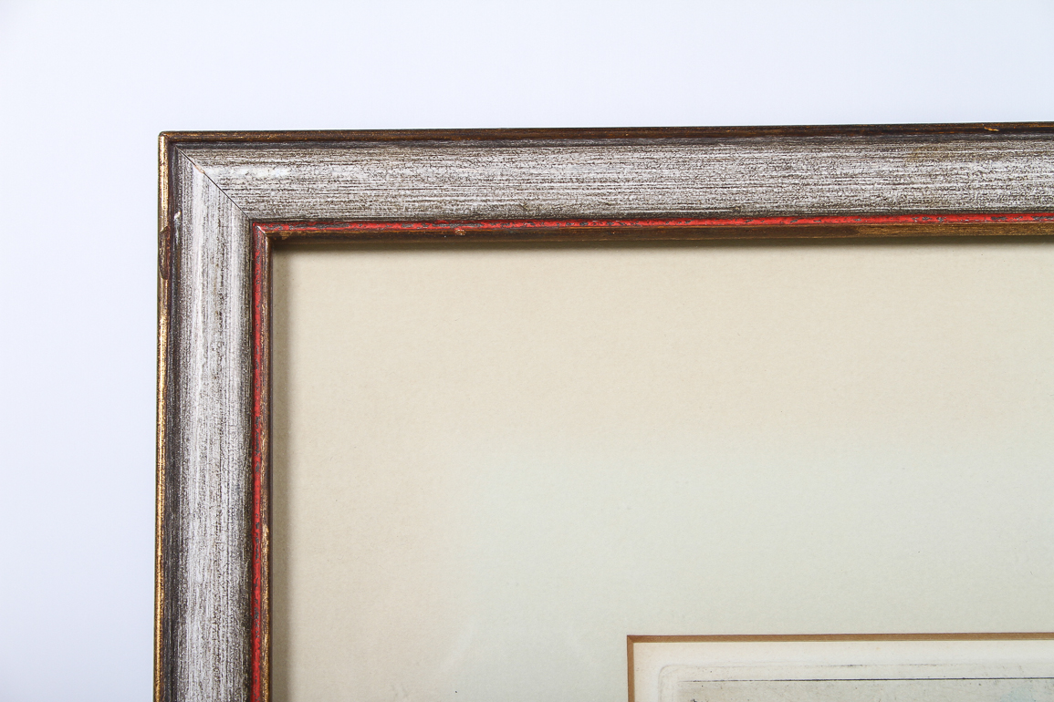 Luigi Kasimir Pencil Signed Etching "Hamburg, Zoli Canal"