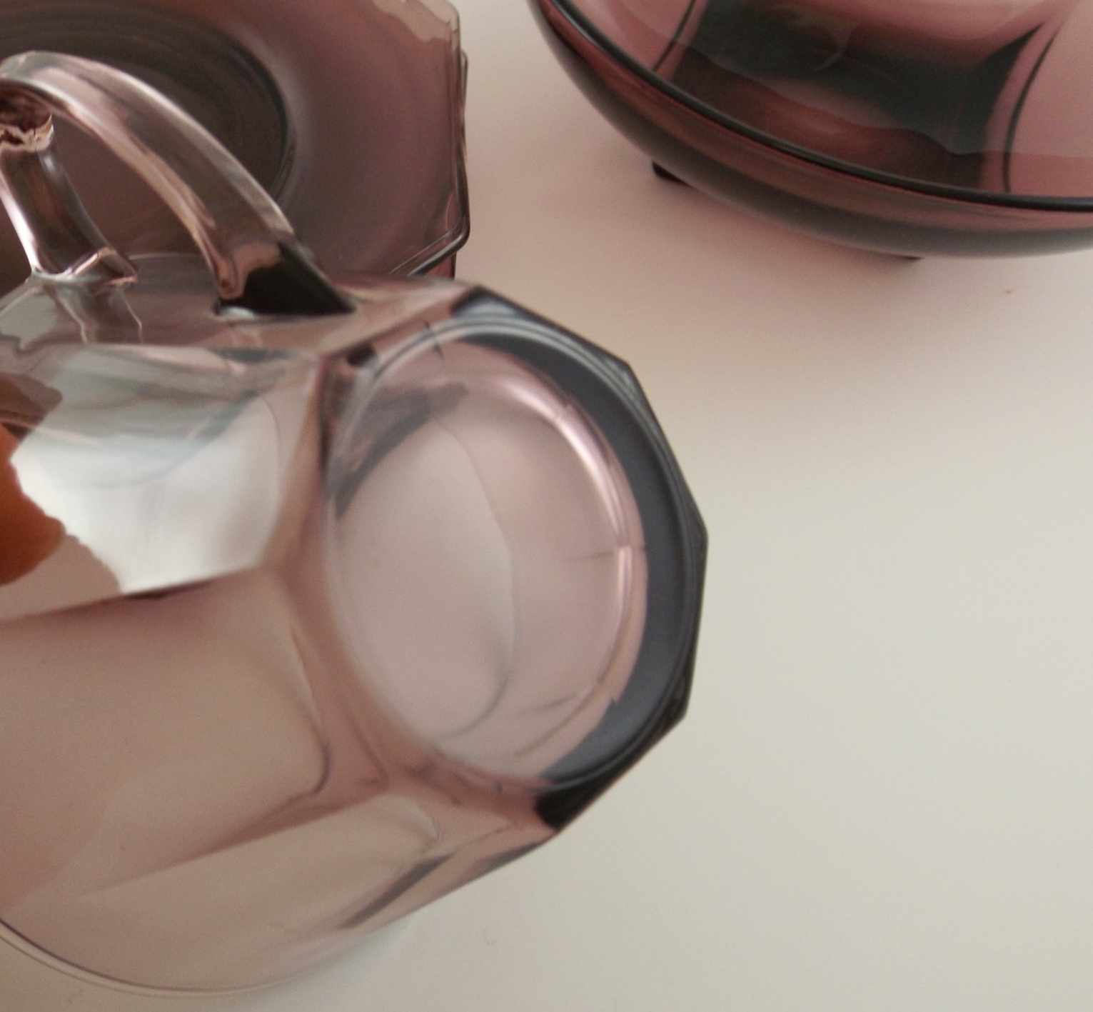 Hazel Atlas Moroccan Amethyst Glassware