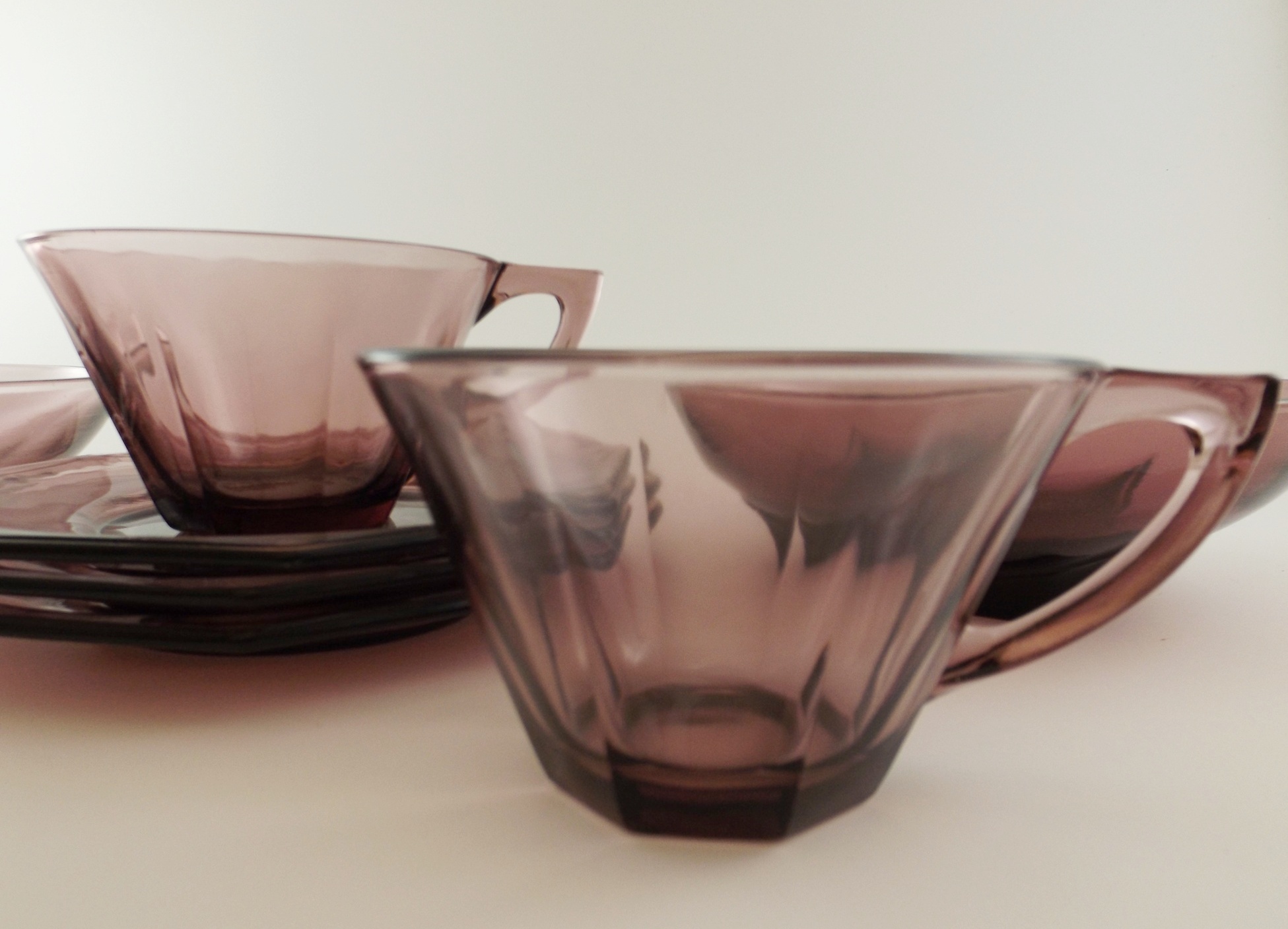 Hazel Atlas Moroccan Amethyst Glassware