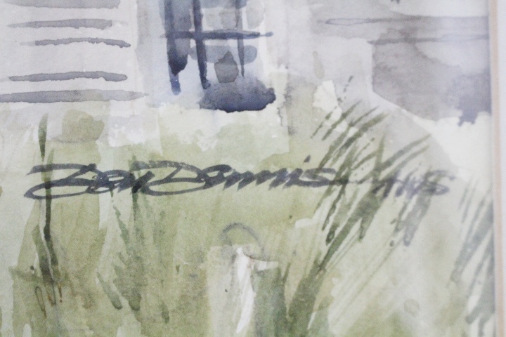 Original Watercolor Painting, "Lighthouse" by Don Dennis