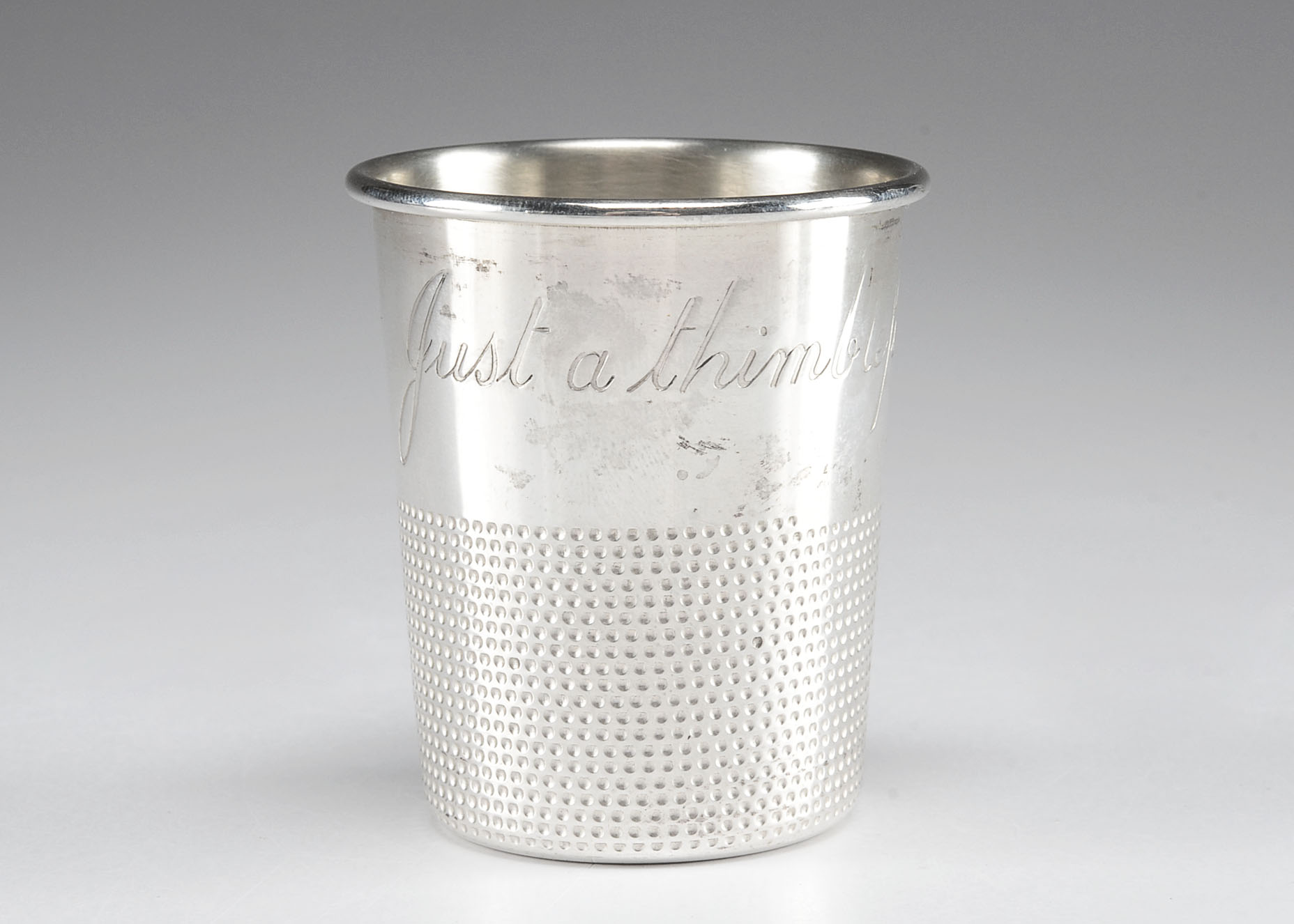 Sterling Silver Towle Thimble Shot Glass