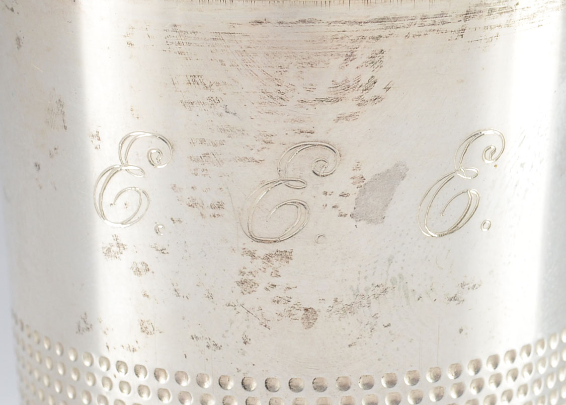 Sterling Silver Towle Thimble Shot Glass