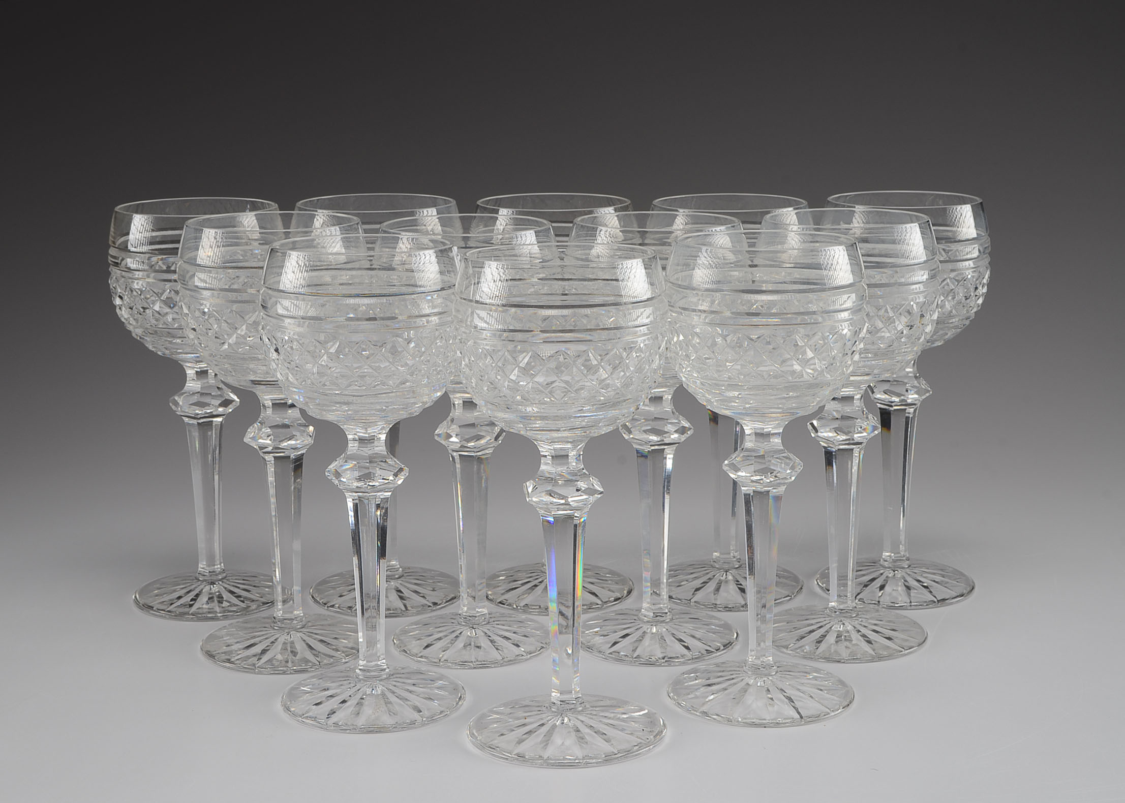 Set of Waterford Crystal Stemware