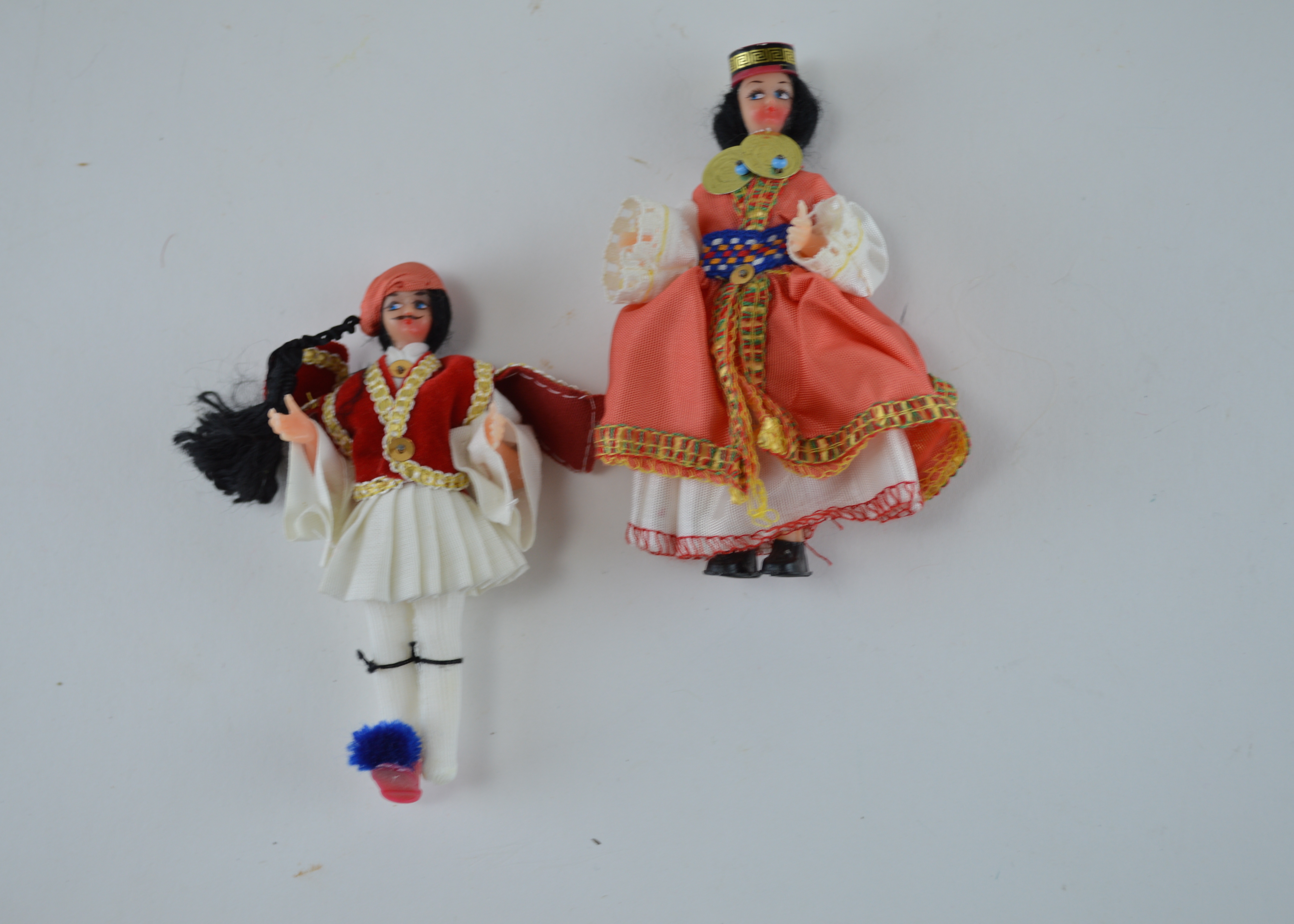 Vintage International Dolls and Windmill Tapestry