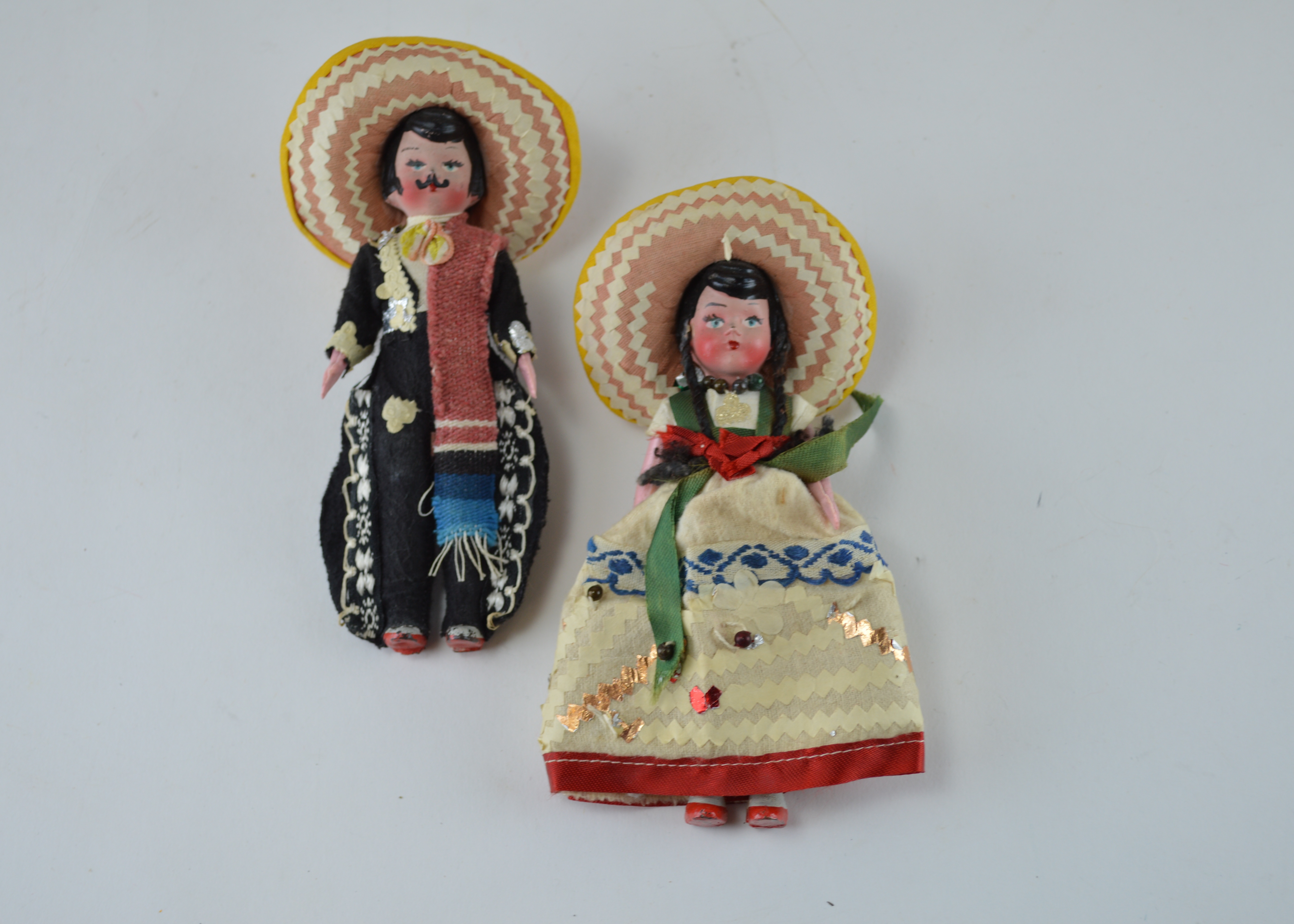 Vintage International Dolls and Windmill Tapestry