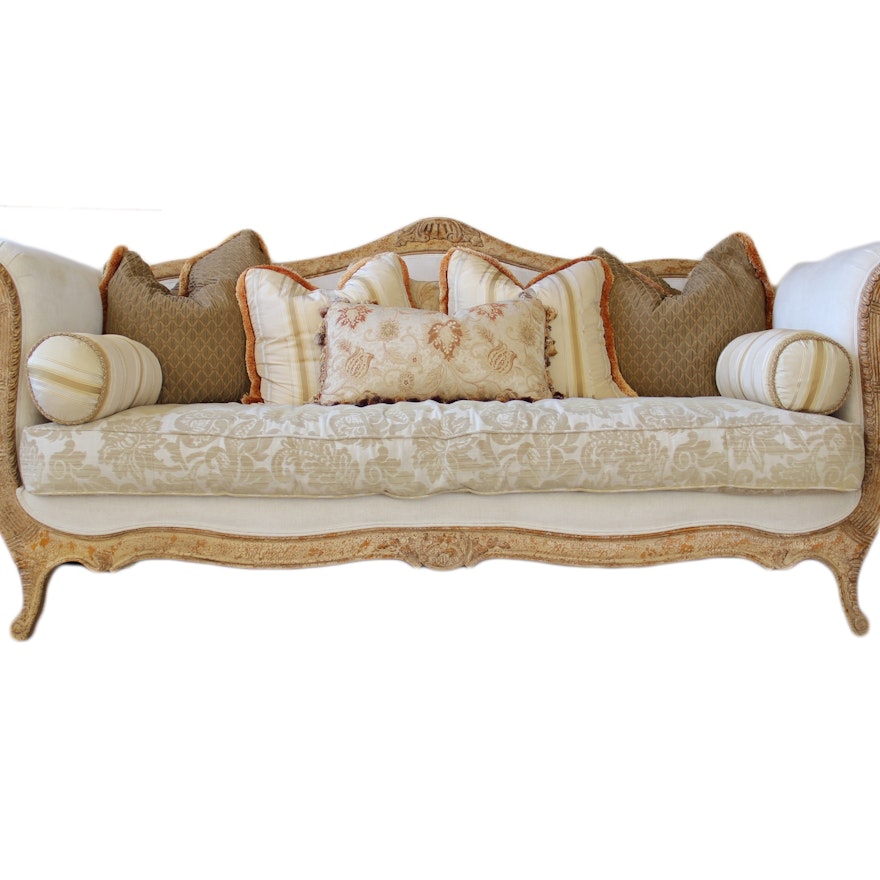 Drexel Heritage Louis XV Style Sofa