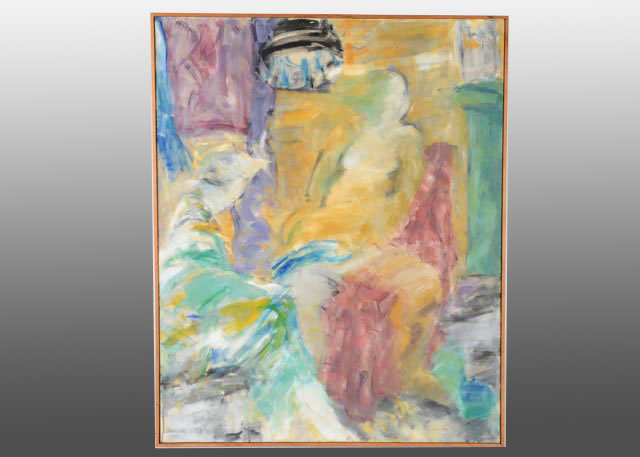 Original Gail Corbett Goldsmith Oil on Canvas Painting