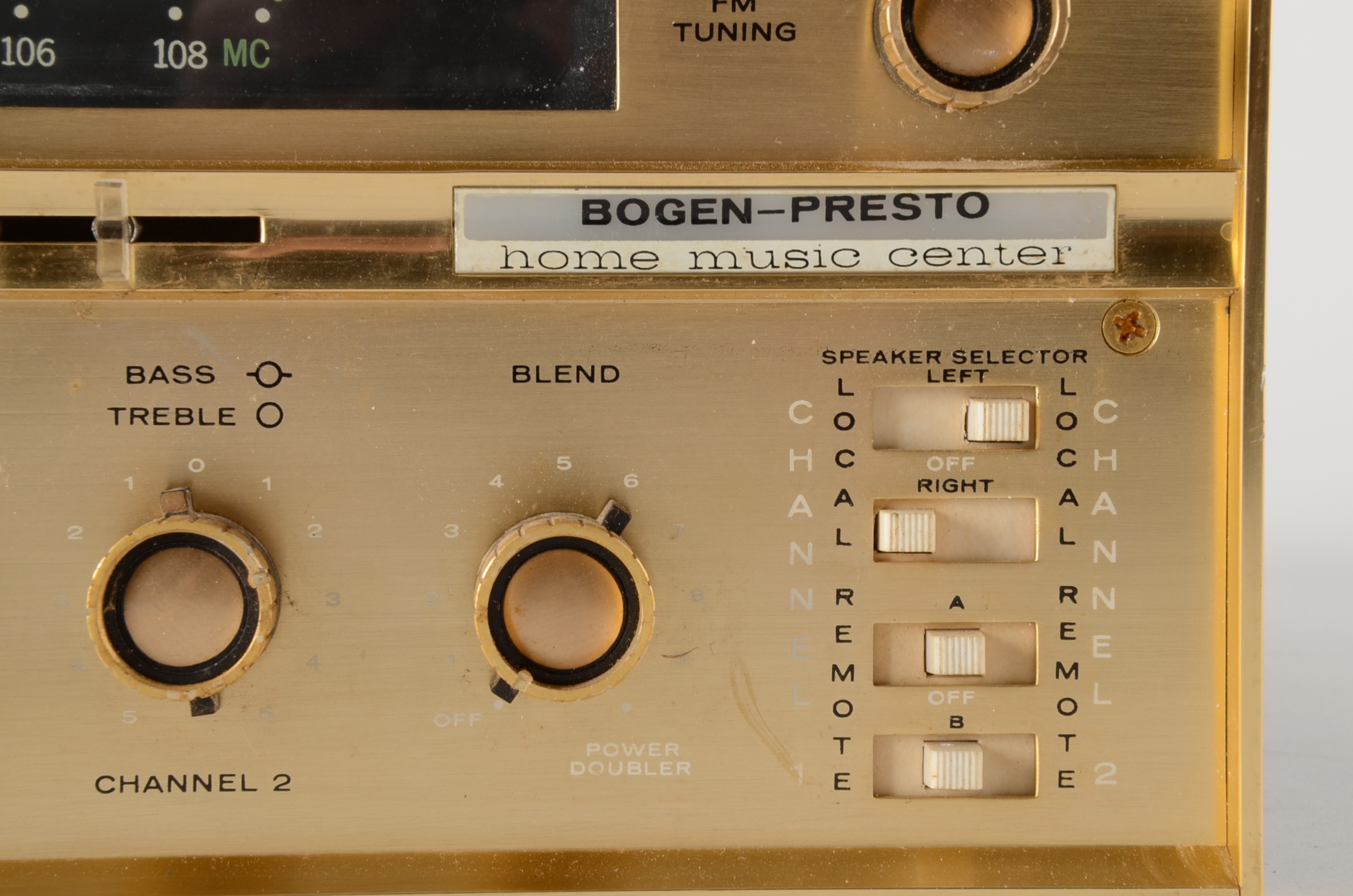 Circa 1960s Bogen-Presto RP 40 Stereo Receiver