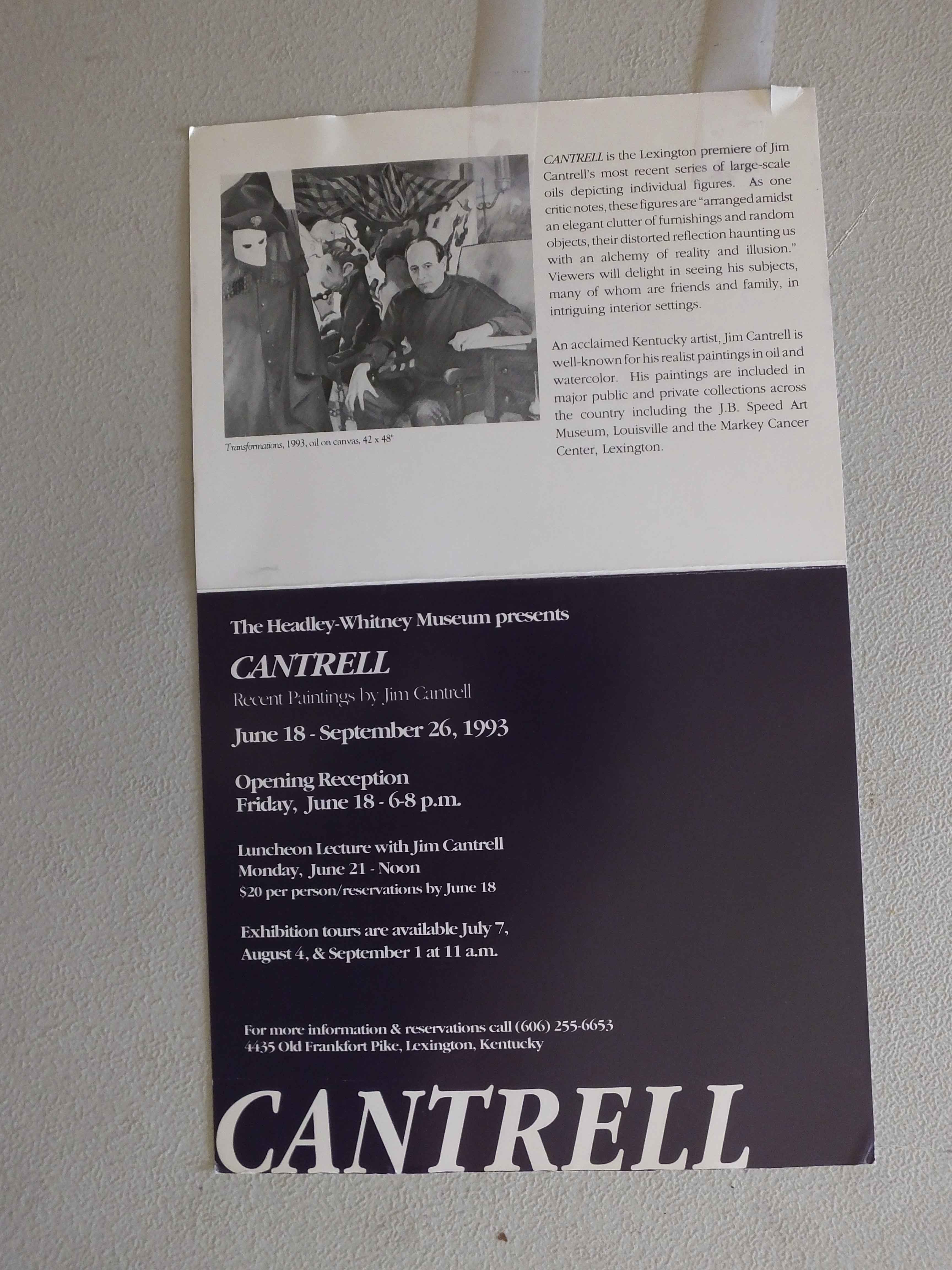 Jim Cantrell Original Oil Painting