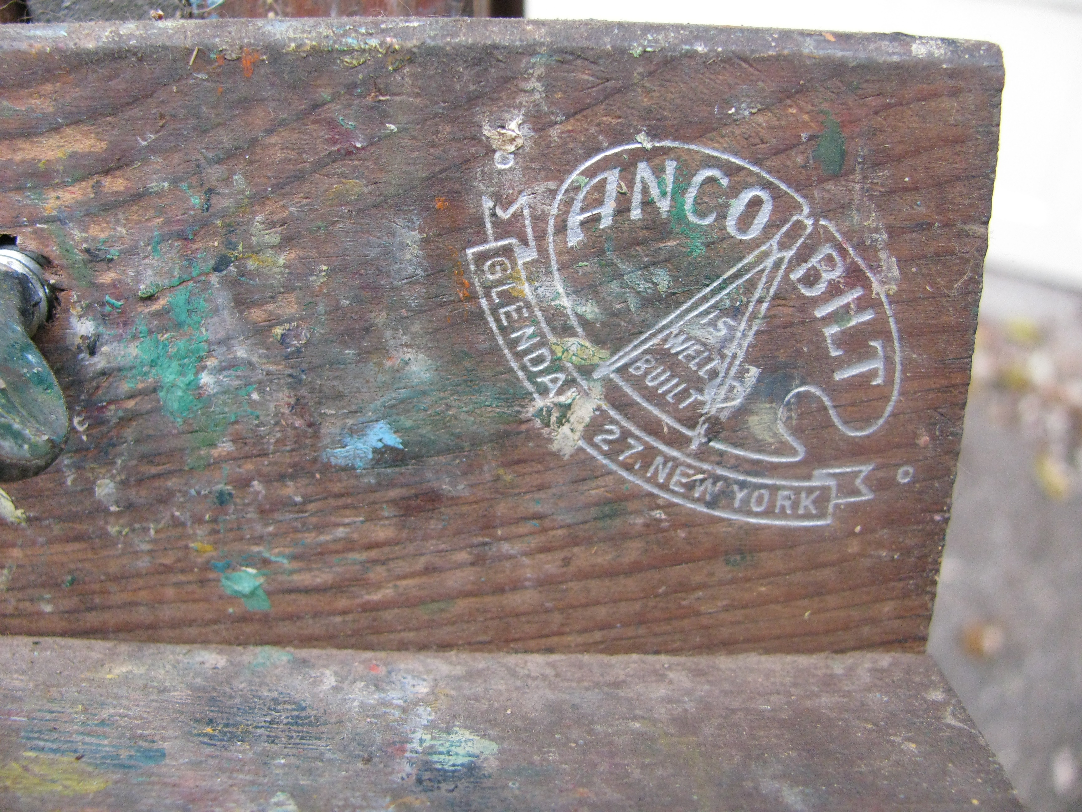 Pair of Vintage Wood Art Easels