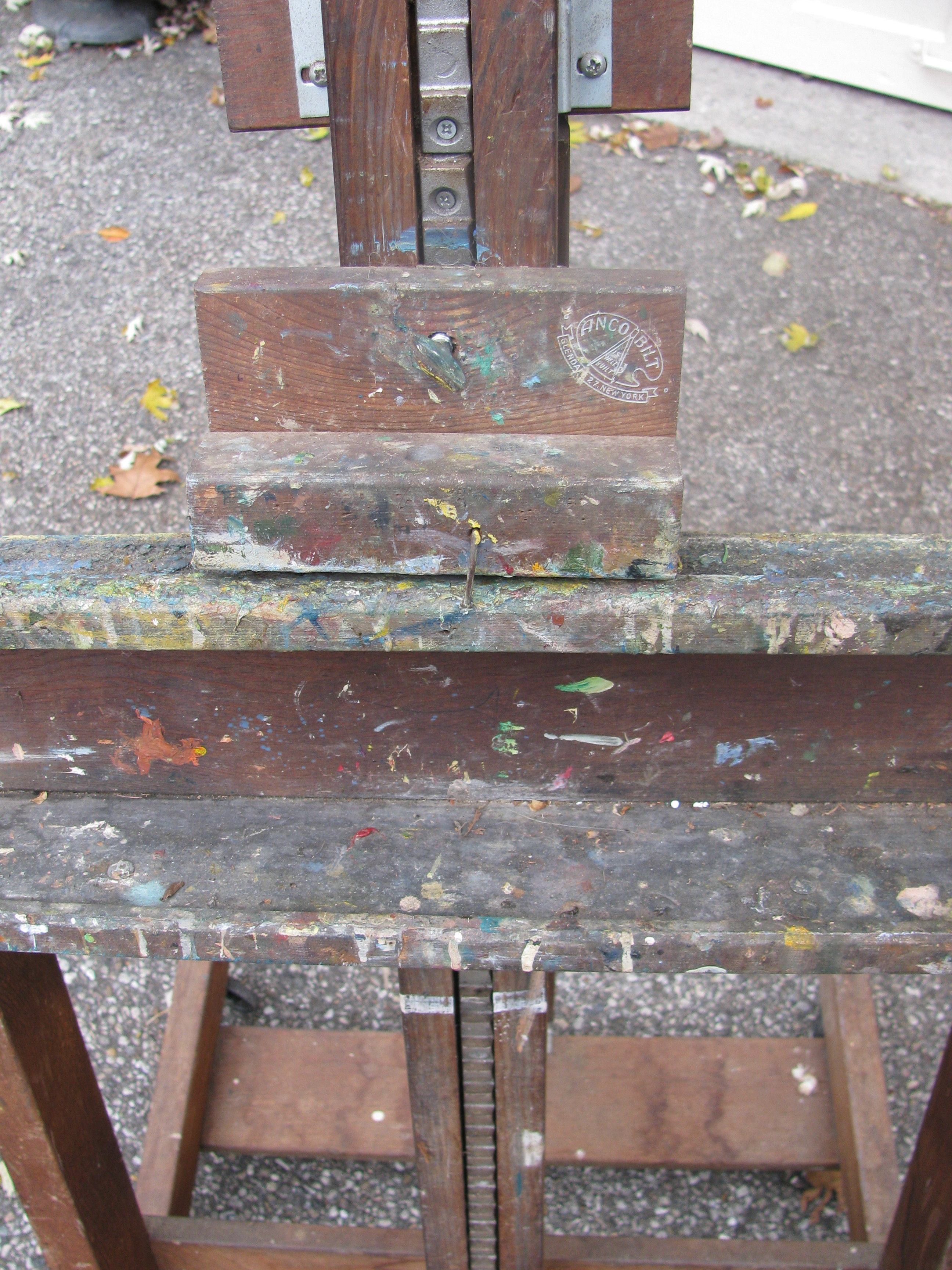 Pair of Vintage Wood Art Easels