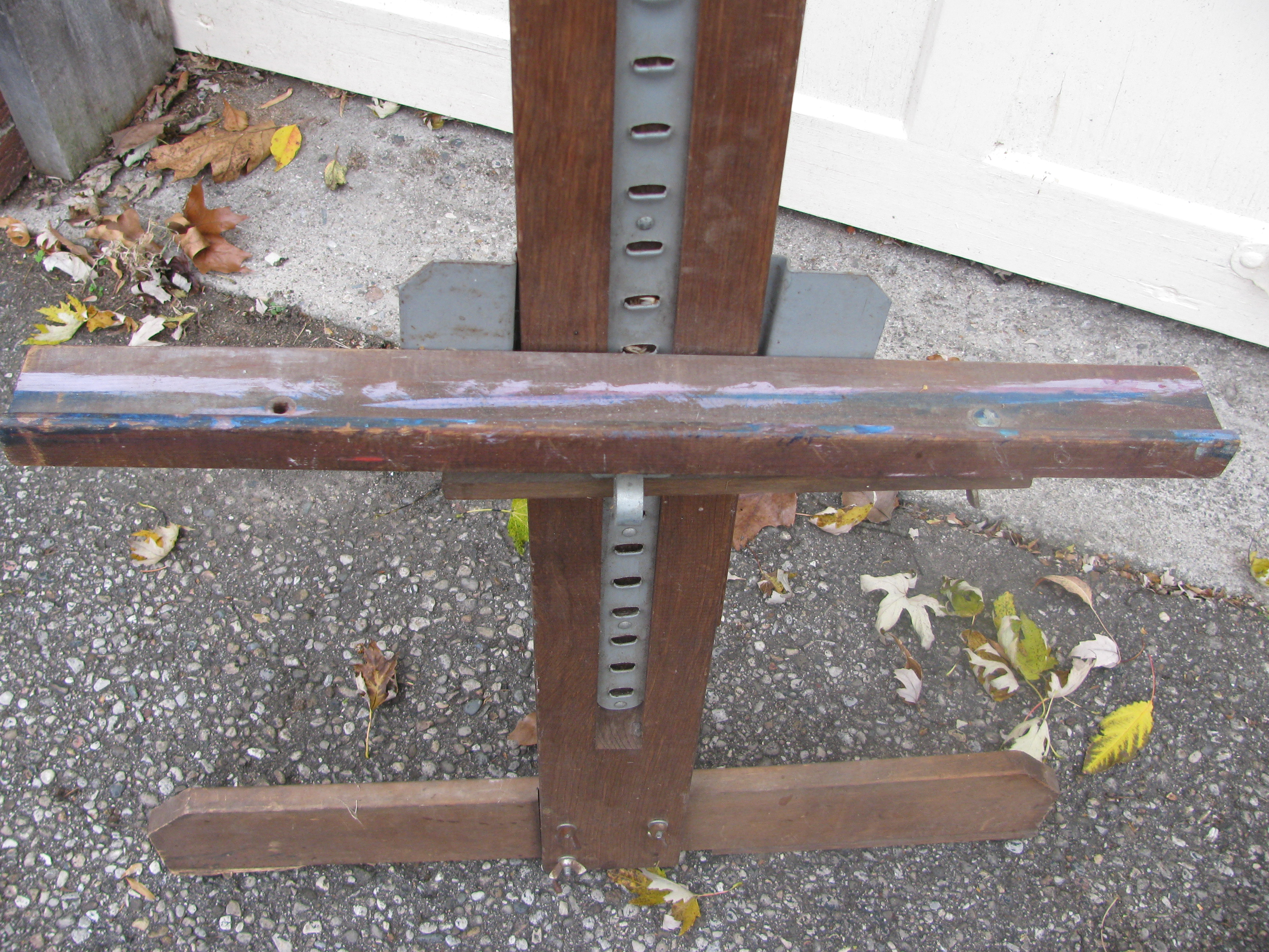 Pair of Vintage Wood Art Easels