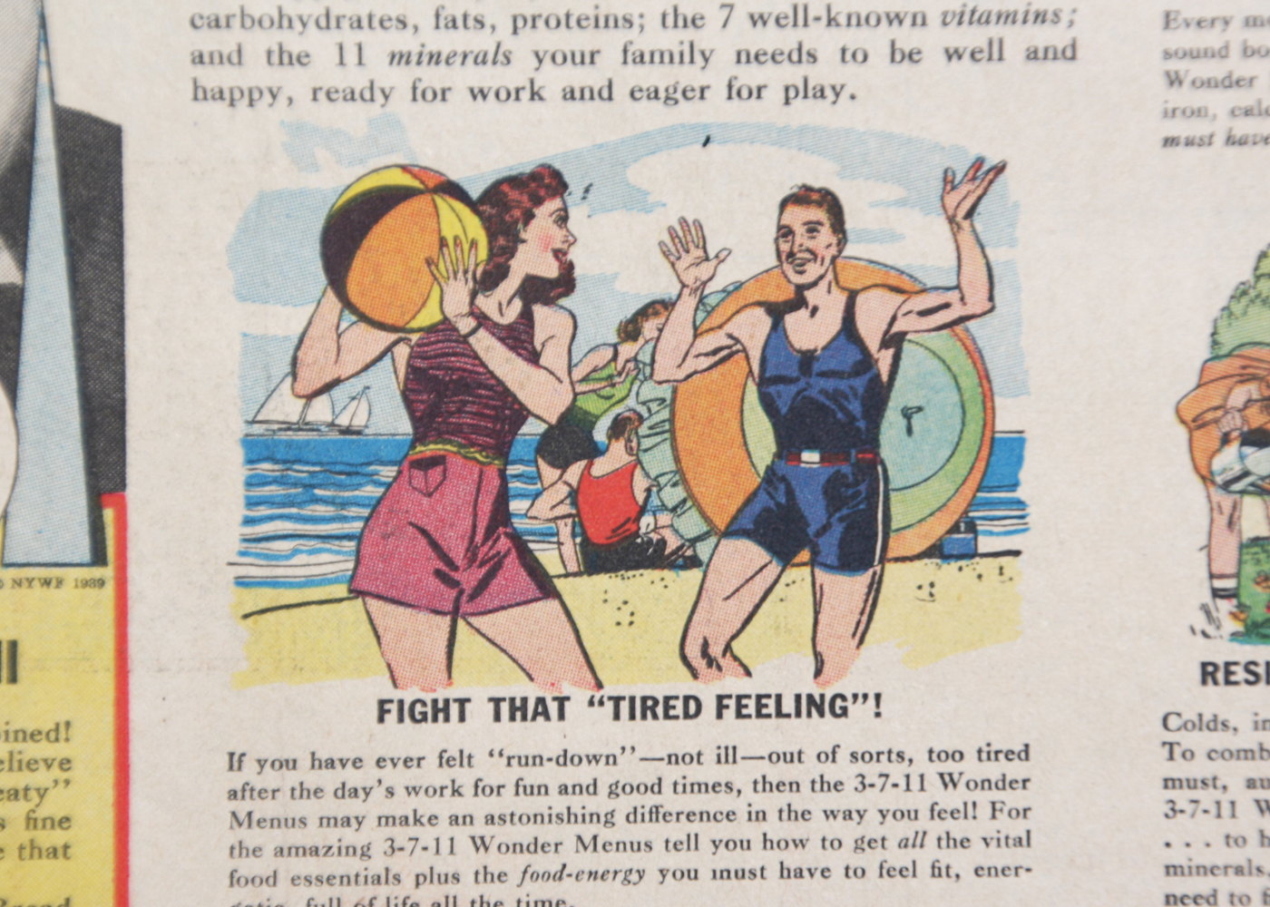 Trio of Vintage Print Advertisements