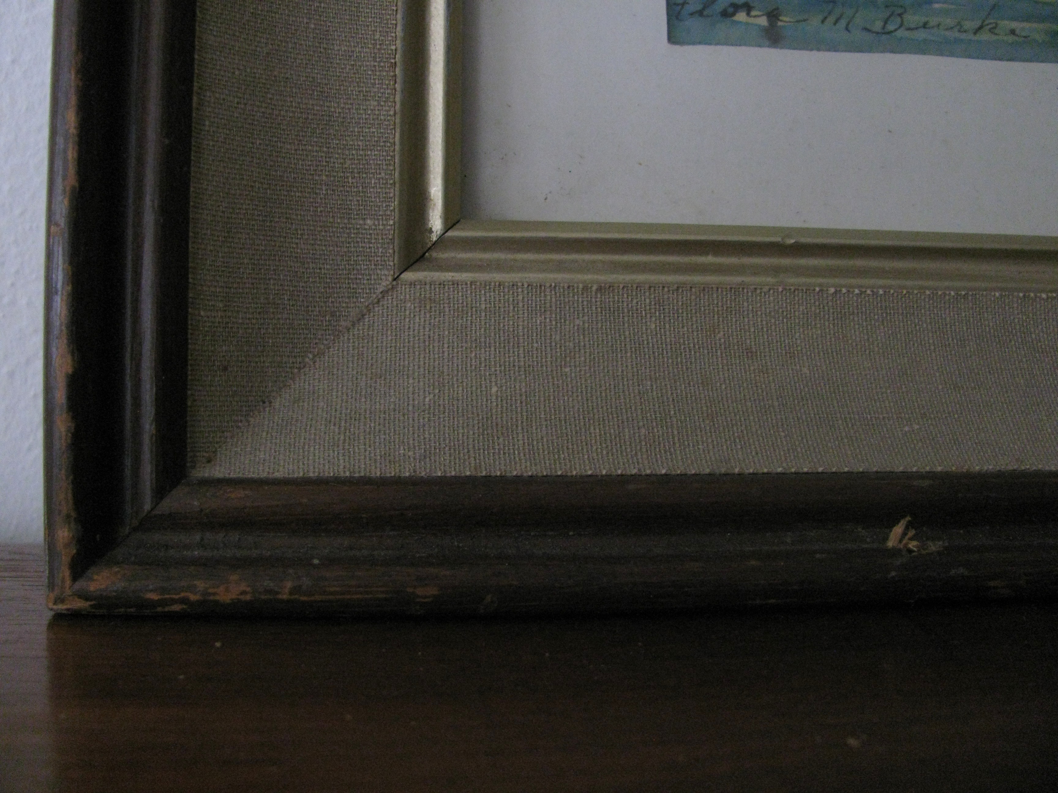 Framed Original Watercolor Painting