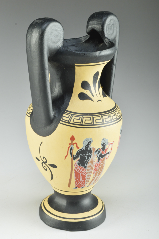 Two Contemporary Artisan Greek Vases