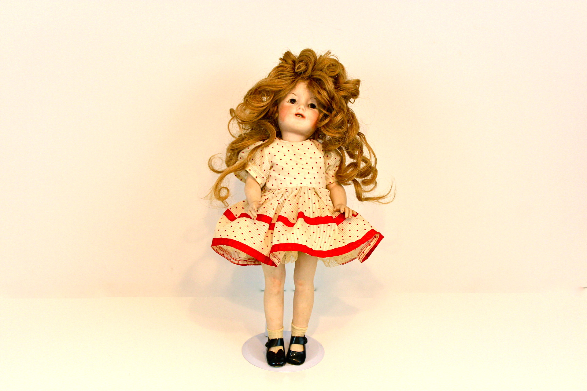 Vintage Bisque Shirley Temple Doll by Helen Shane