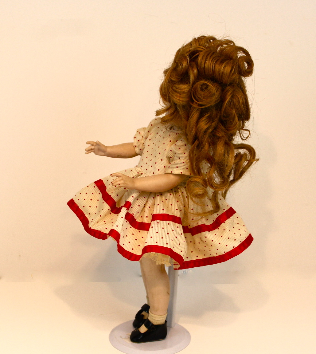 Vintage Bisque Shirley Temple Doll by Helen Shane