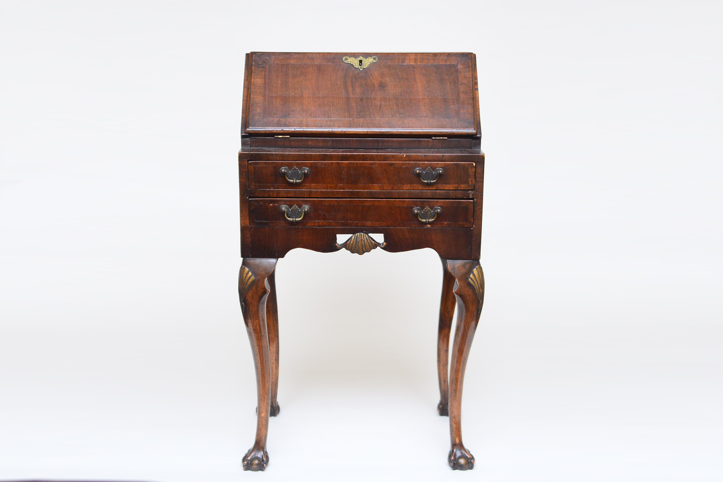 Ladies Antique Slant Top Writing Desk