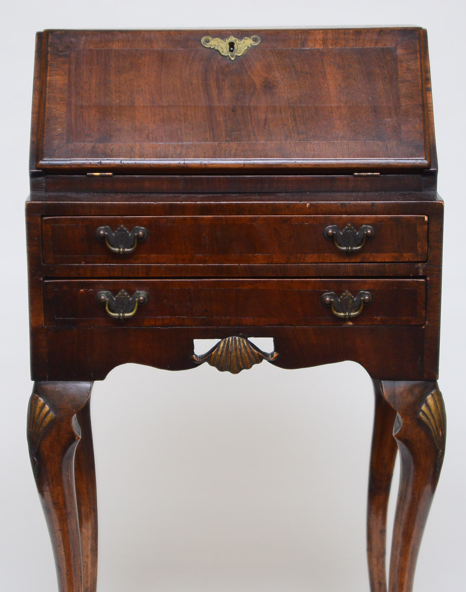Ladies Antique Slant Top Writing Desk