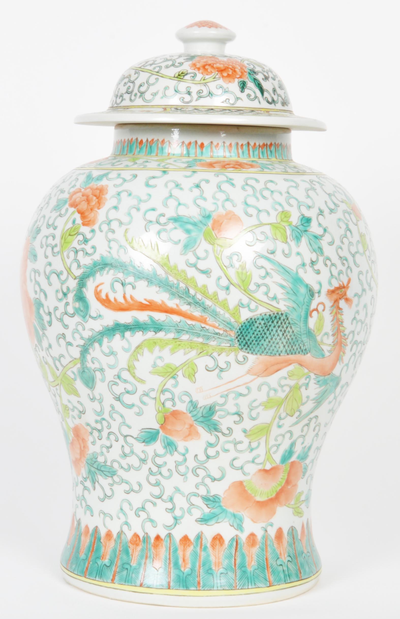 Porcelain Lidded Vases