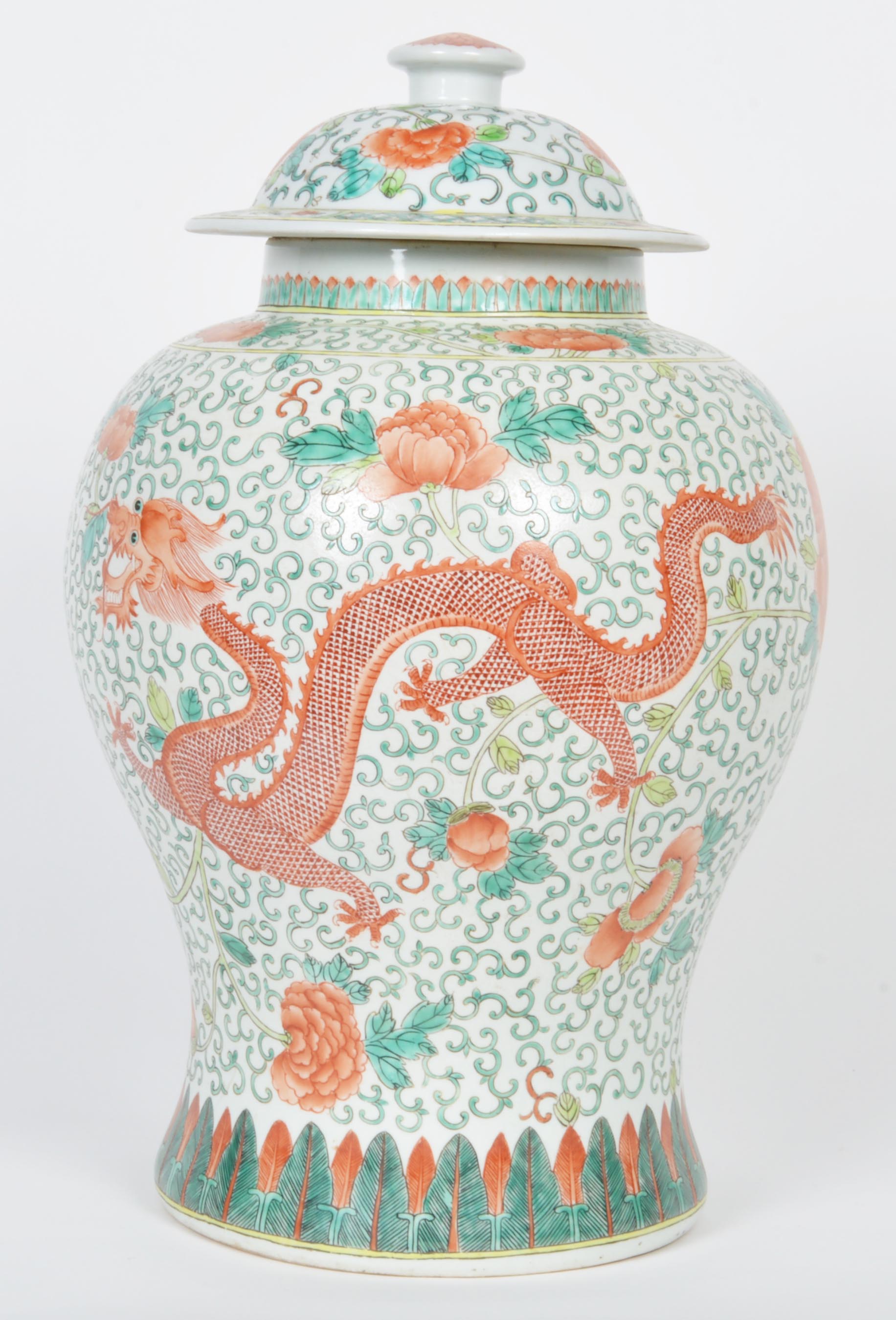 Porcelain Lidded Vases