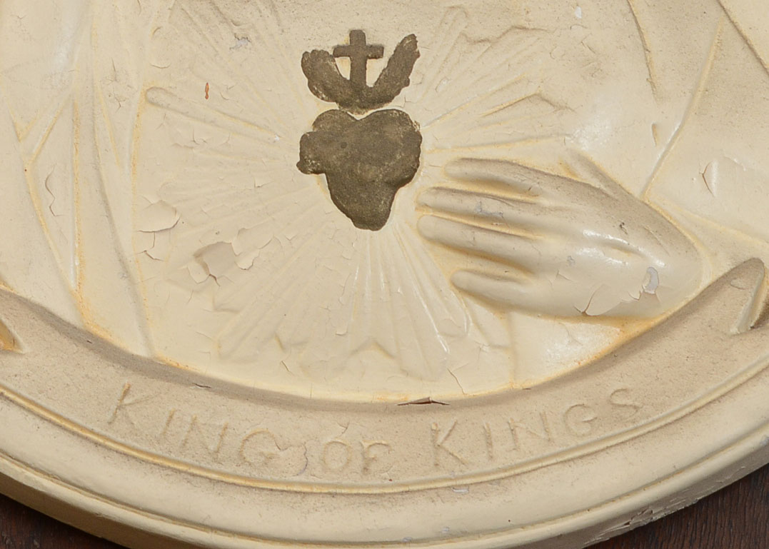 Pair of Cast Metal Statuettes