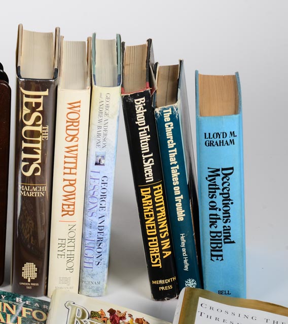 Generous Collection of Religious Books and Audio Tapes