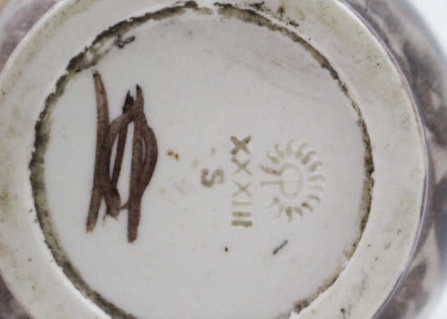 Rookwood Pottery Signed Jens Jensen 7" Vase XXXIII "S"