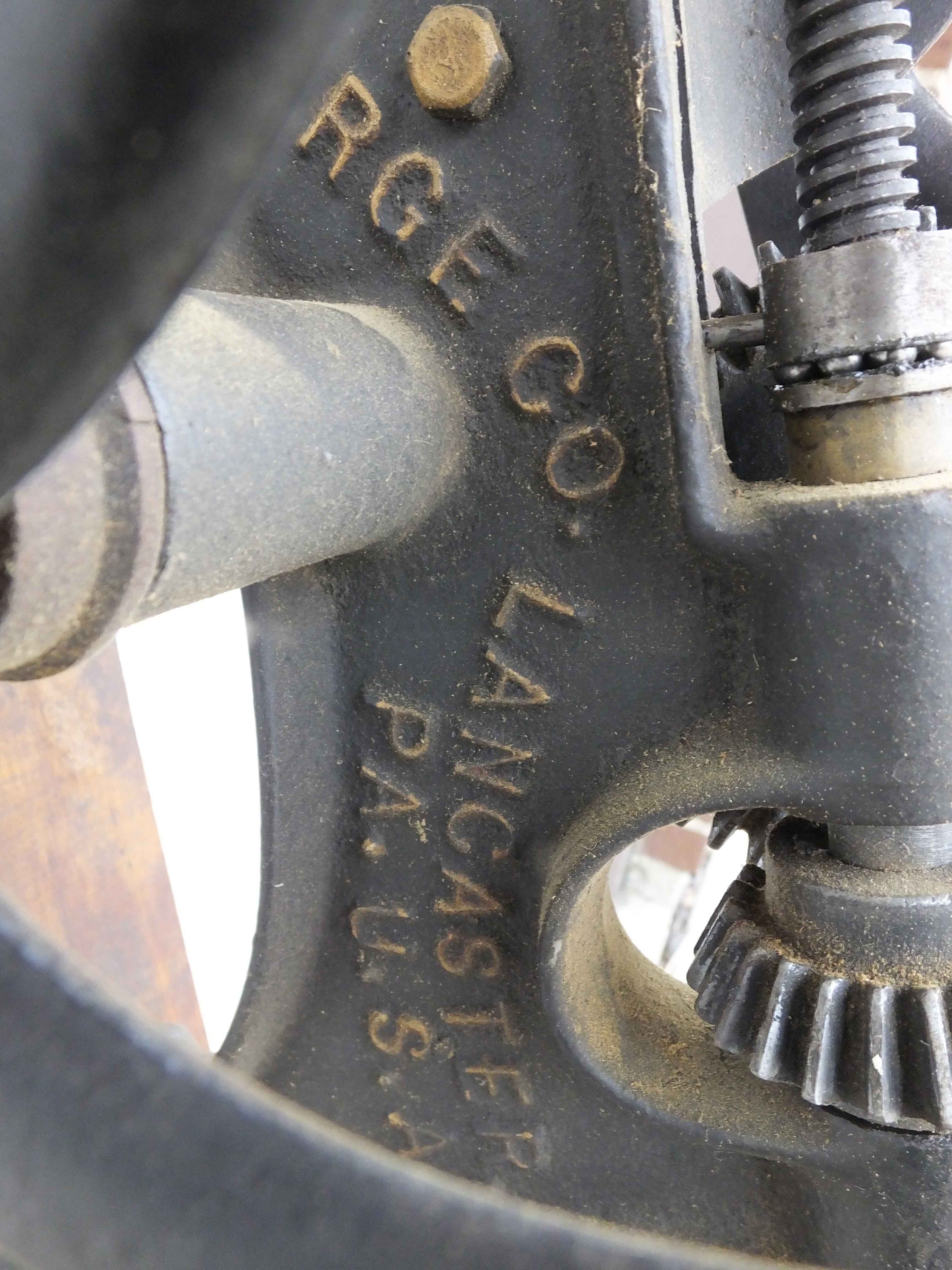 Antique Champion Blower and Forge Drill Press