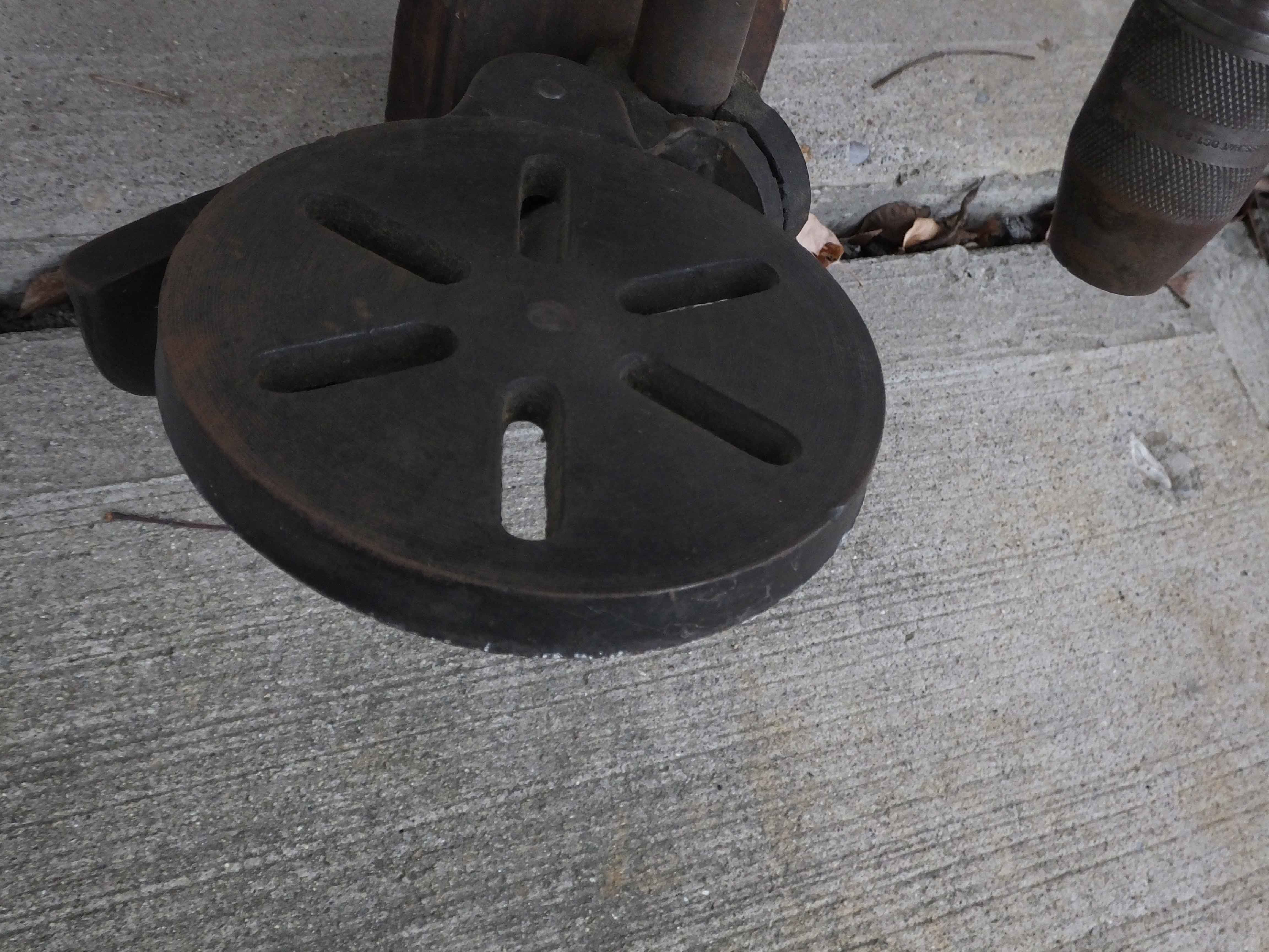 Antique Champion Blower and Forge Drill Press