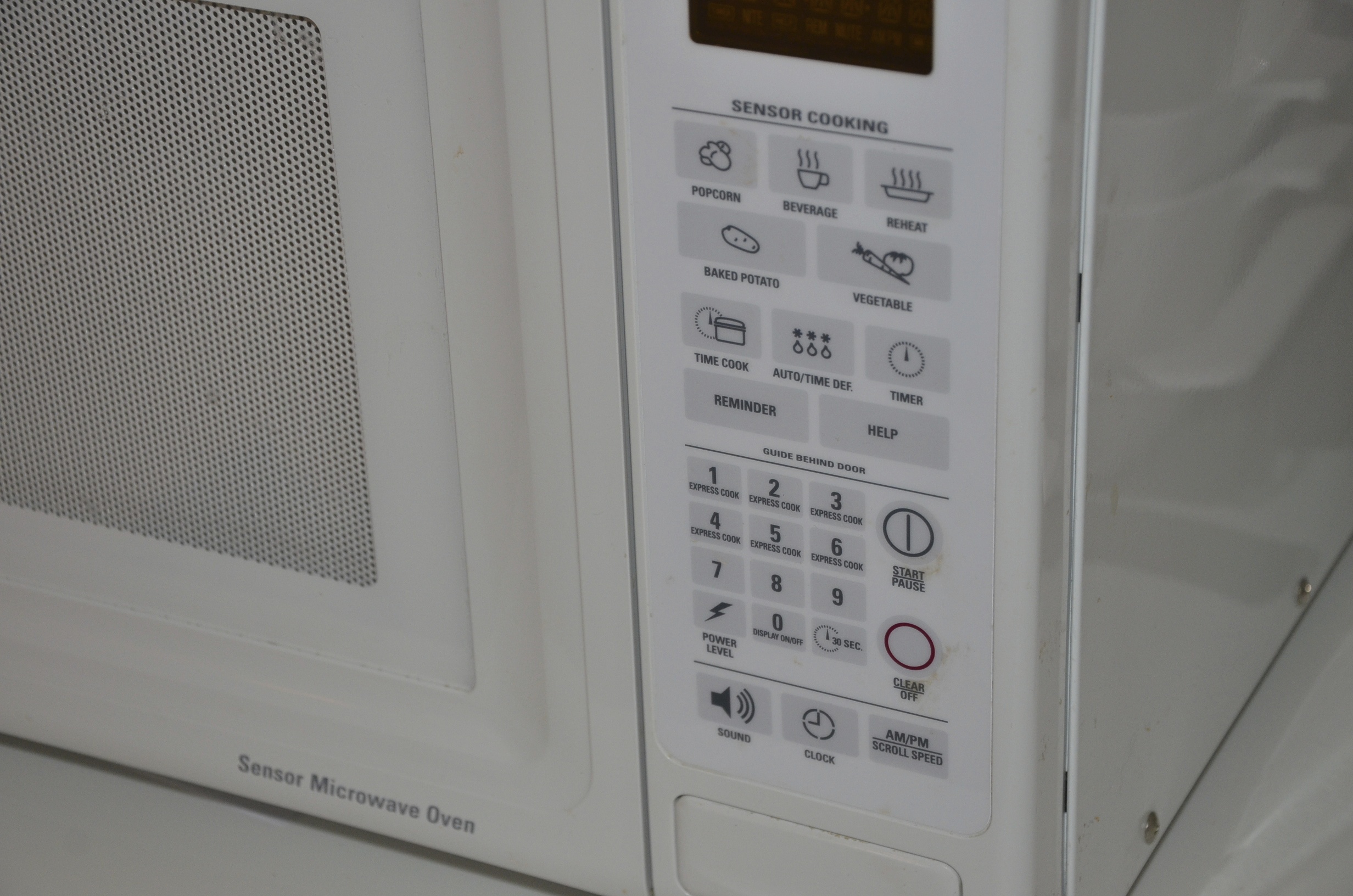 GE Sensor Microwave Oven
