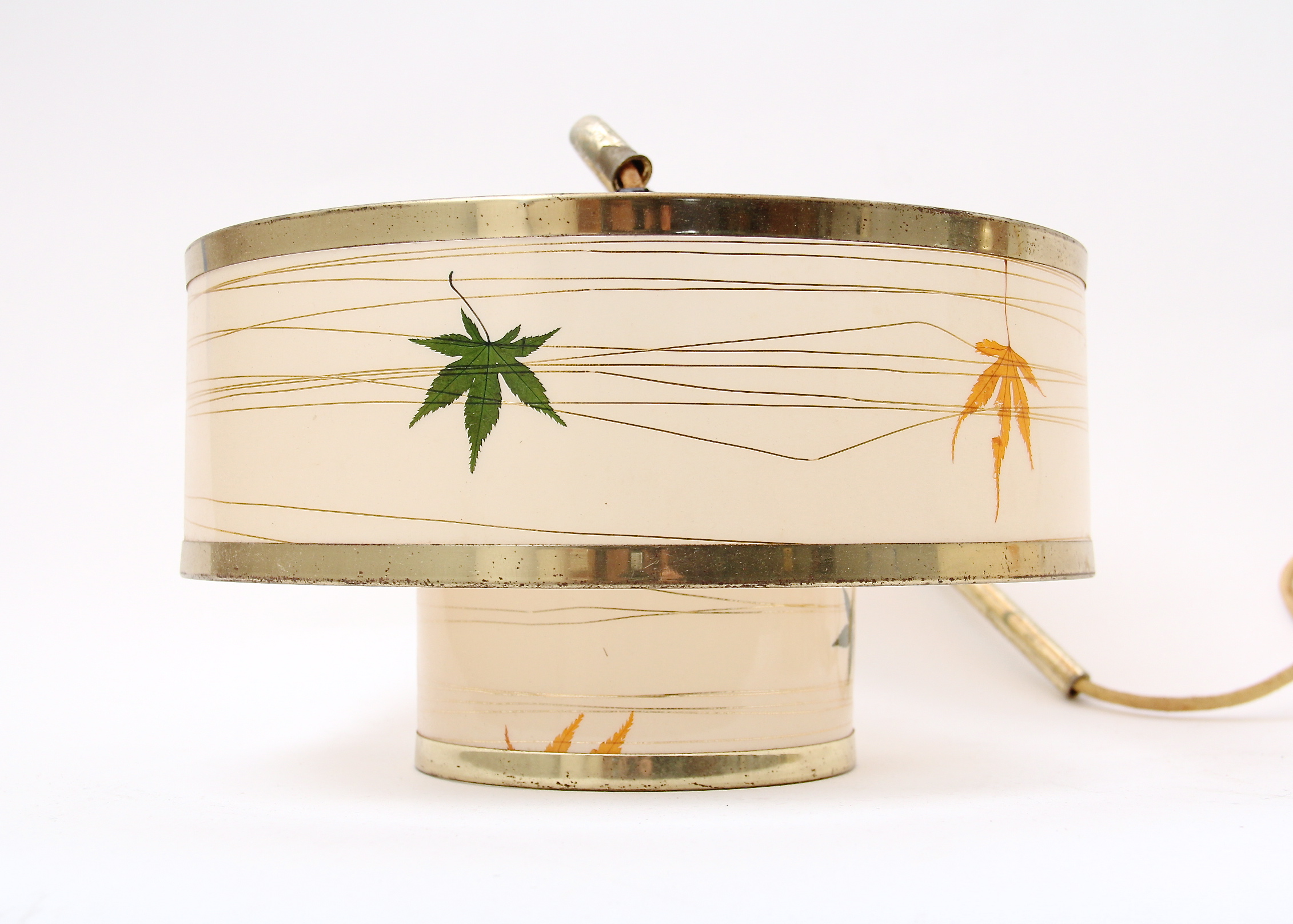 Pair of Mid Century Modern Hanging Light Fixtures