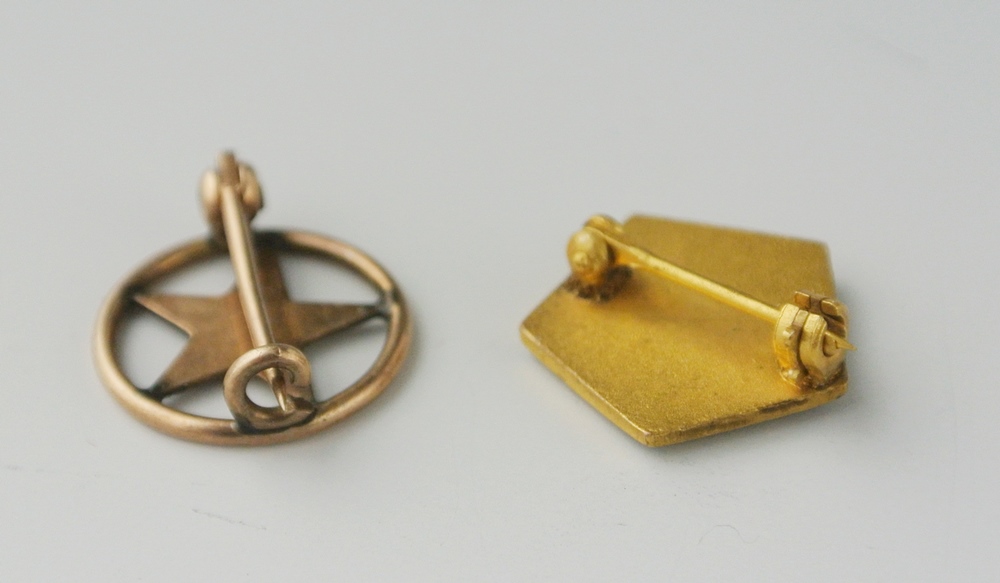 Vintage Masonic "Order Of The Eastern Star" Porcelain And Jewelry