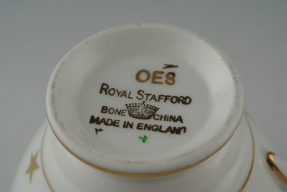 Vintage Masonic "Order Of The Eastern Star" Porcelain And Jewelry