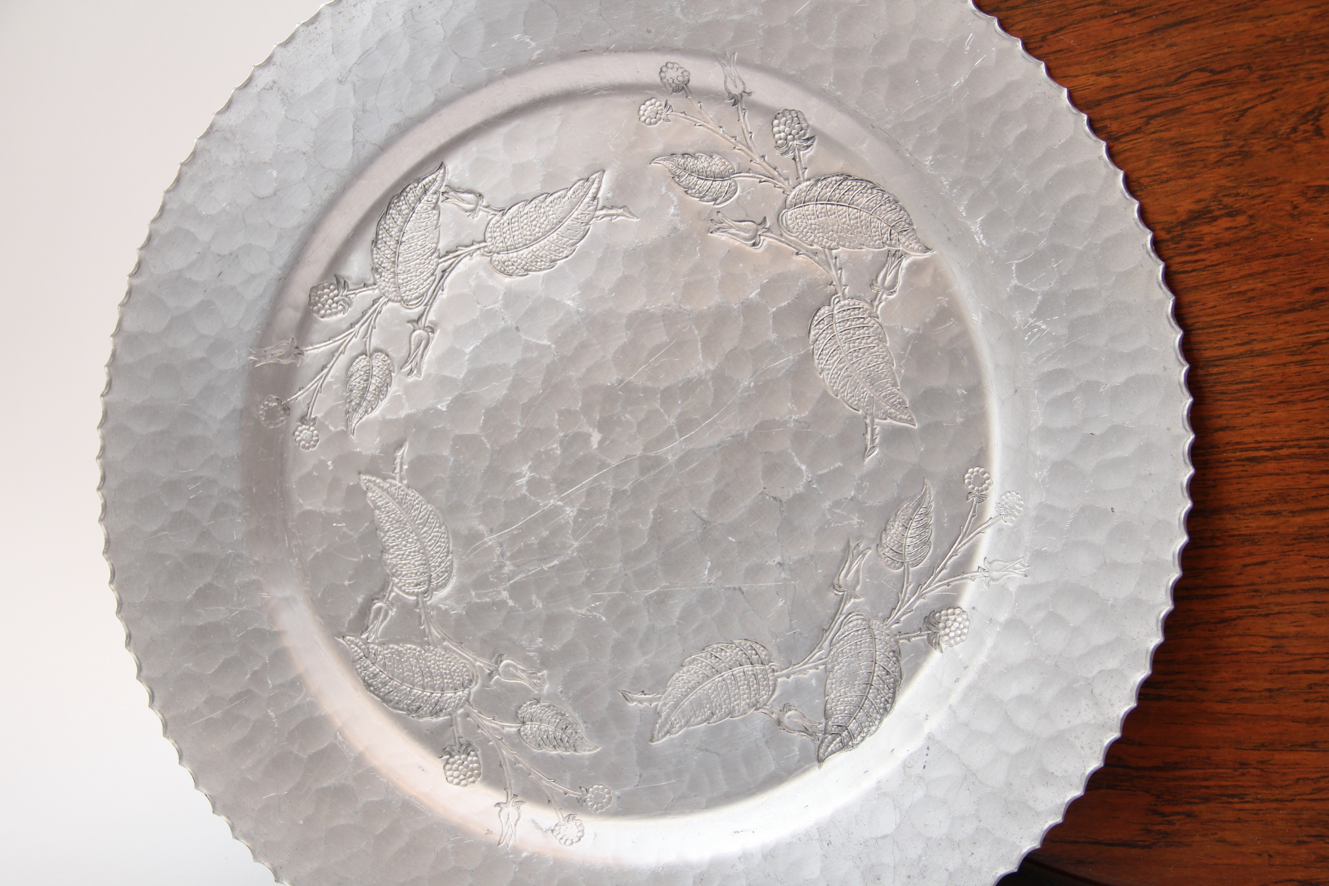 Entertainment Set of Vintage Platters and Chargers