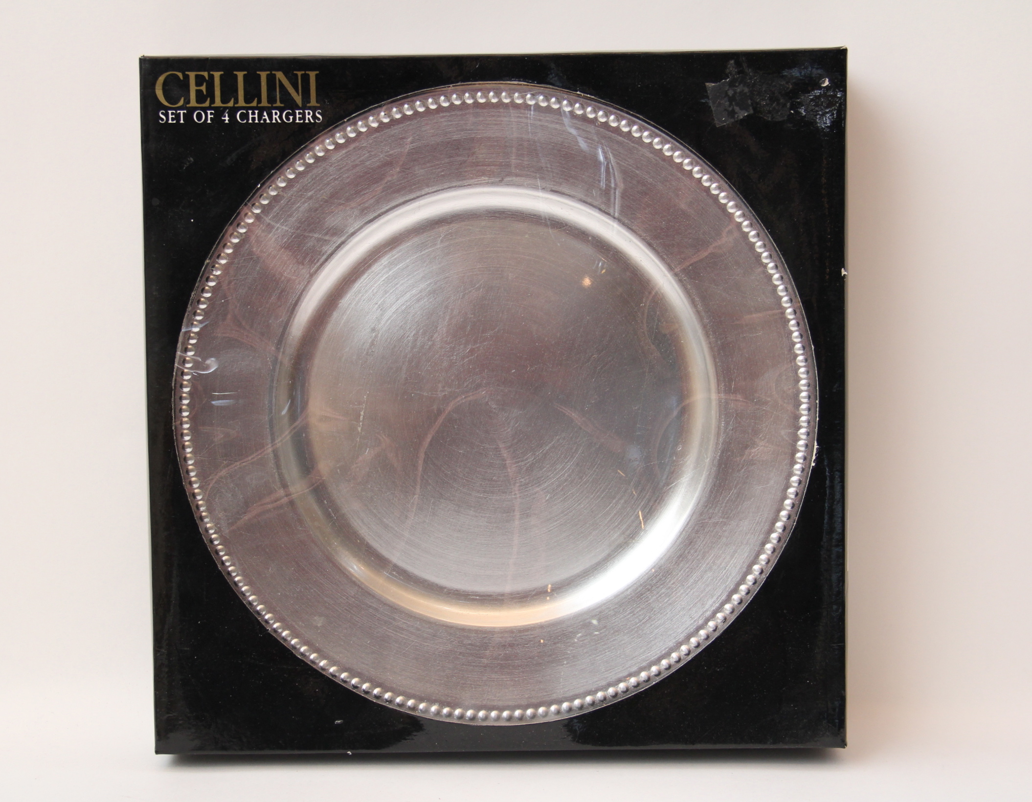 Entertainment Set of Vintage Platters and Chargers