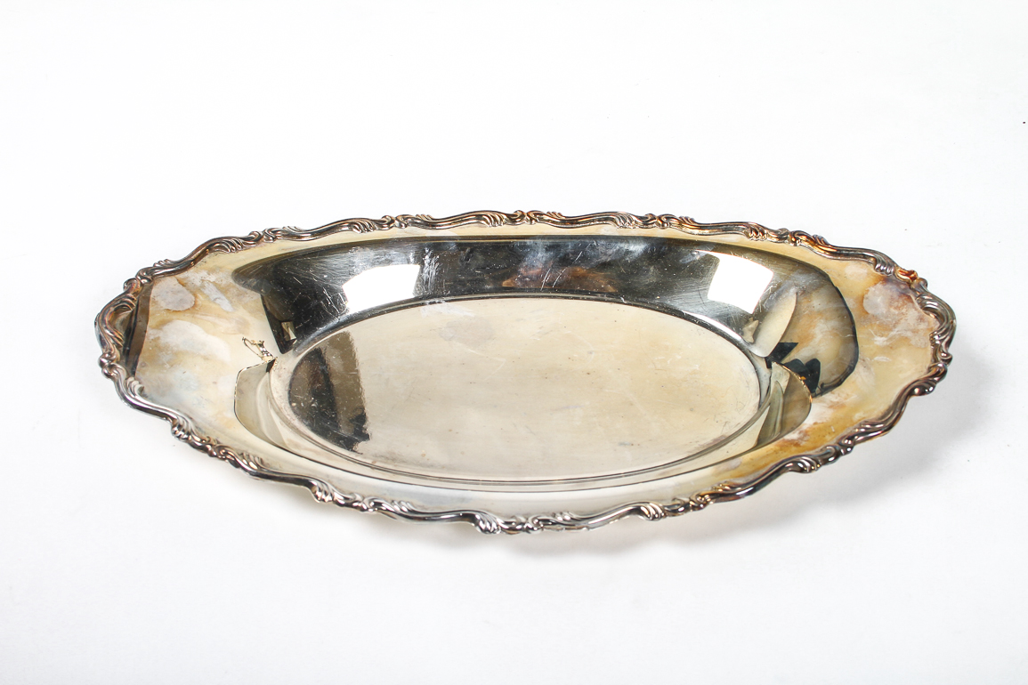 Collection of Vintage Silver Plate Serving Dishes