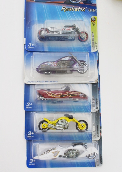 Collection of Matchbox and Hot Wheels Motorcycles