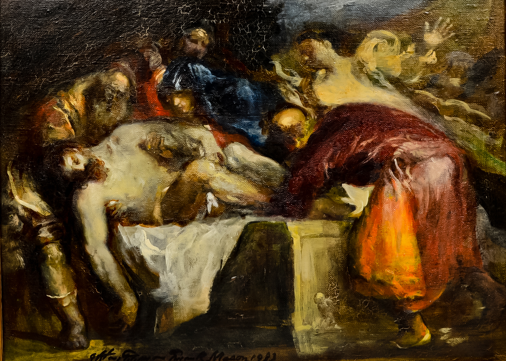 Titian's "Deposition of Christ" by Frank Mason