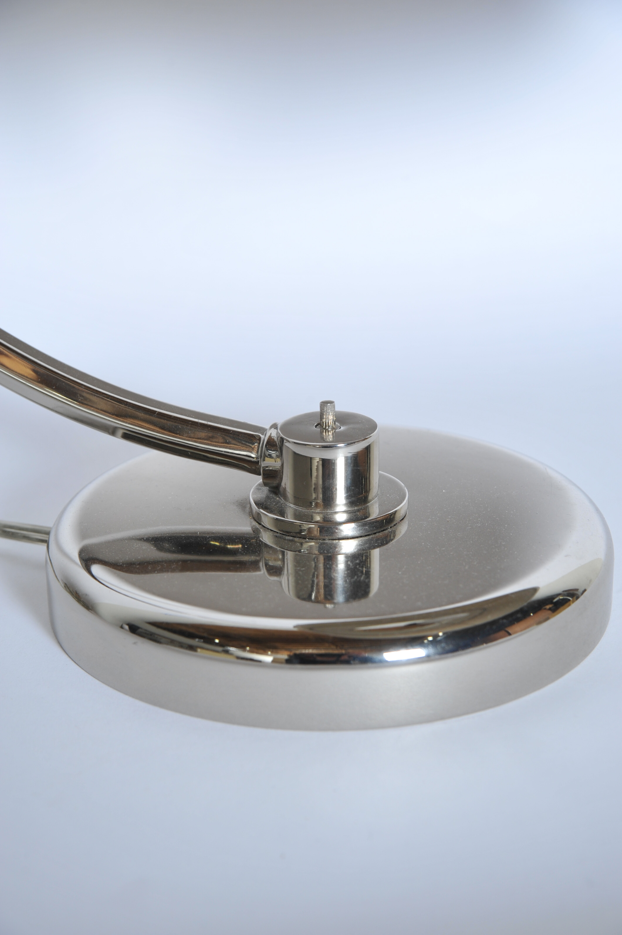 Arched Chrome Desk Lamp