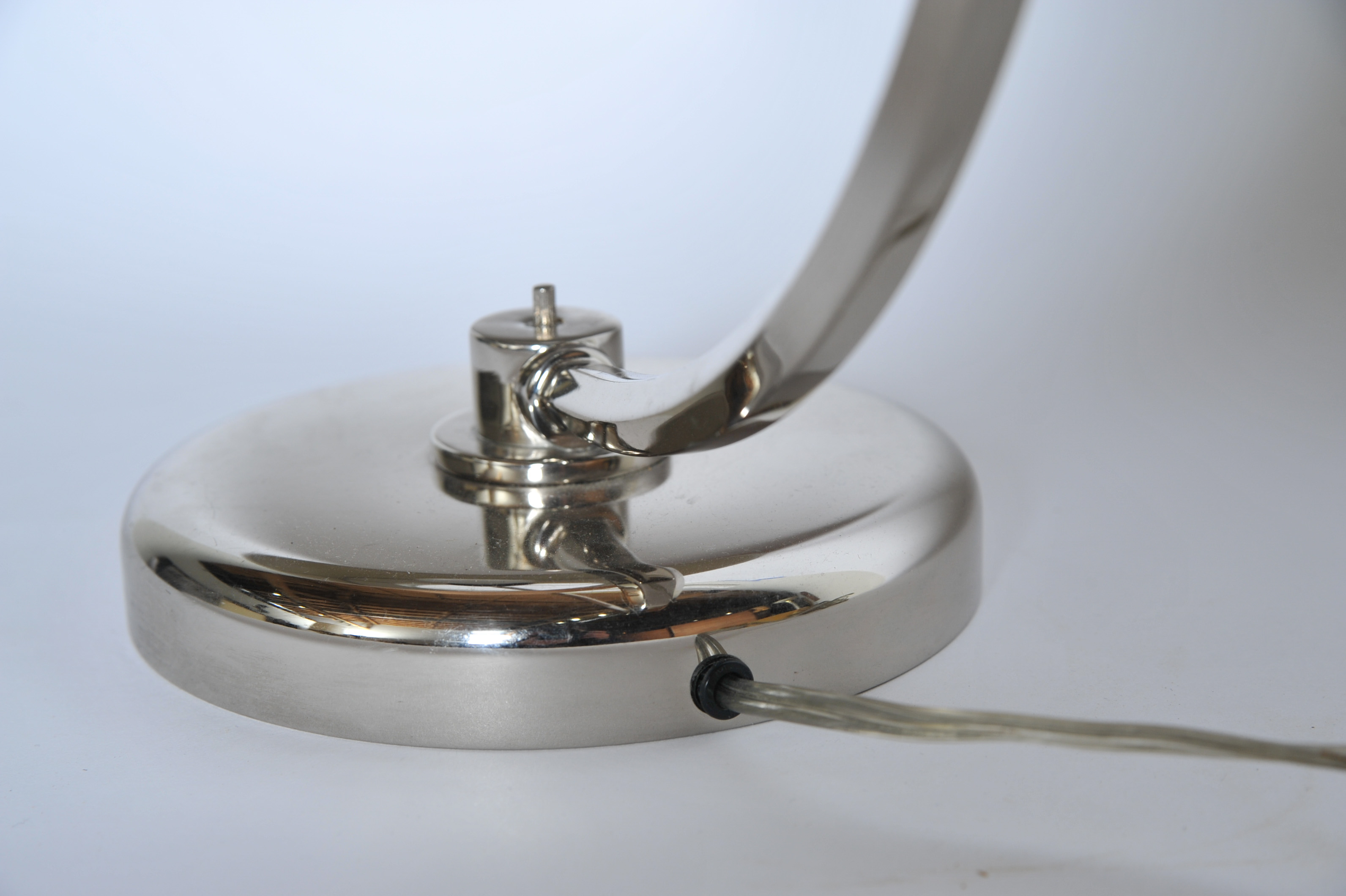 Arched Chrome Desk Lamp