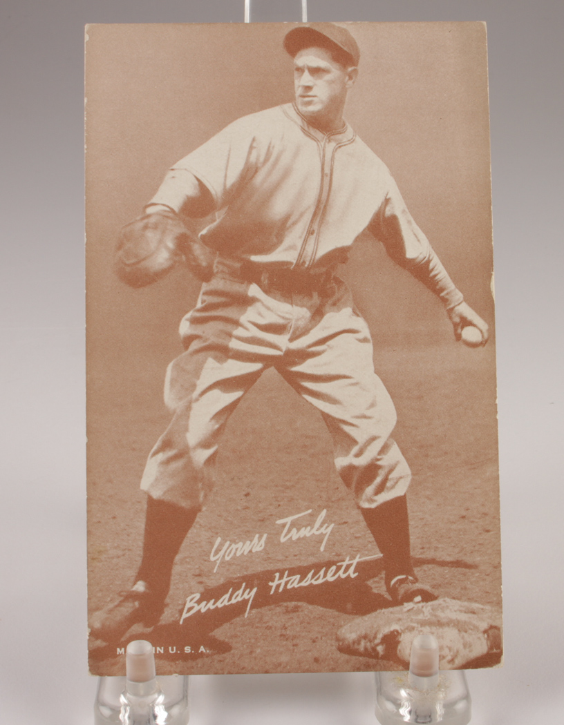 1940s Baseball Exhibit Cards