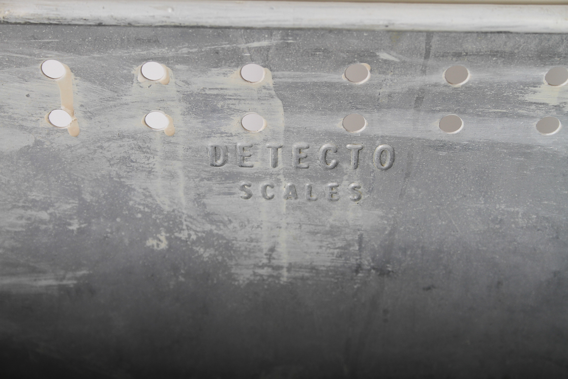 Vintage Detecto Scales Industrial Hamper