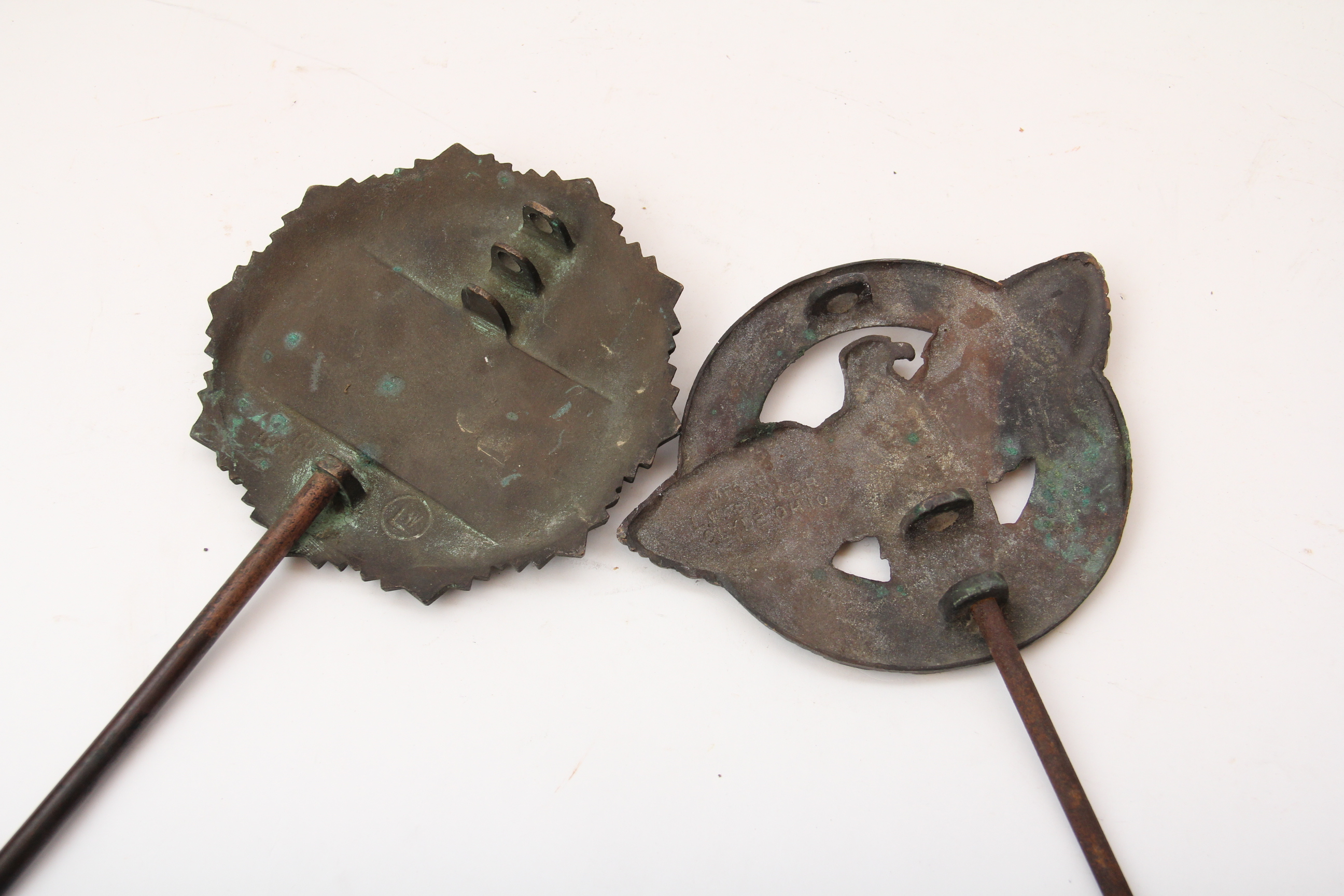 Two Veteran's Grave Markers